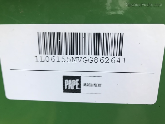 2016 John Deere 6155M