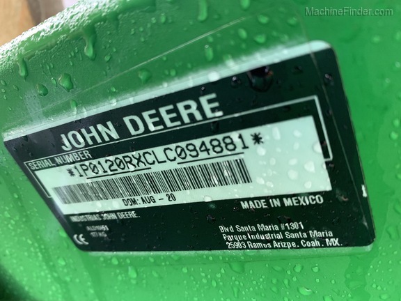 2020 John Deere 120R