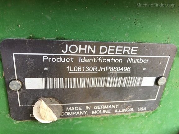 2017 John Deere 6130R