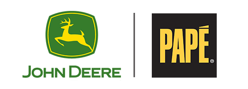 John Deere and Pape Logo Image