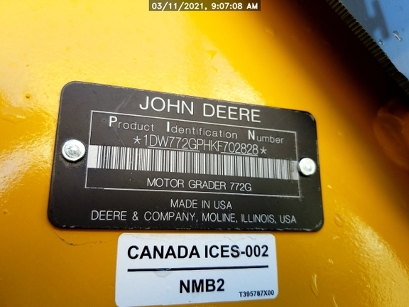 2020 John Deere 772GP