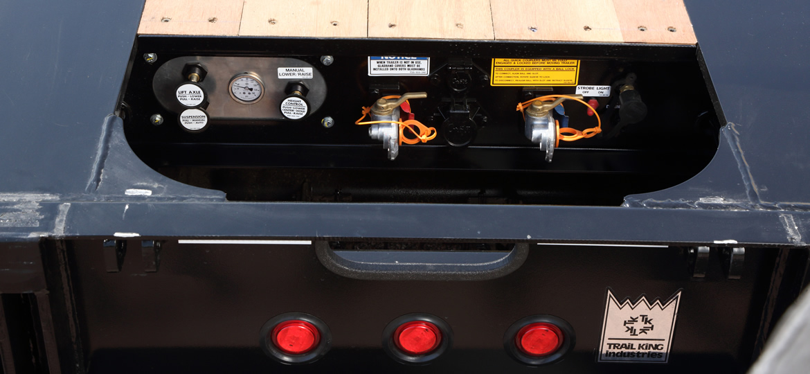 TrailKing Detachable Double Drop Extendable