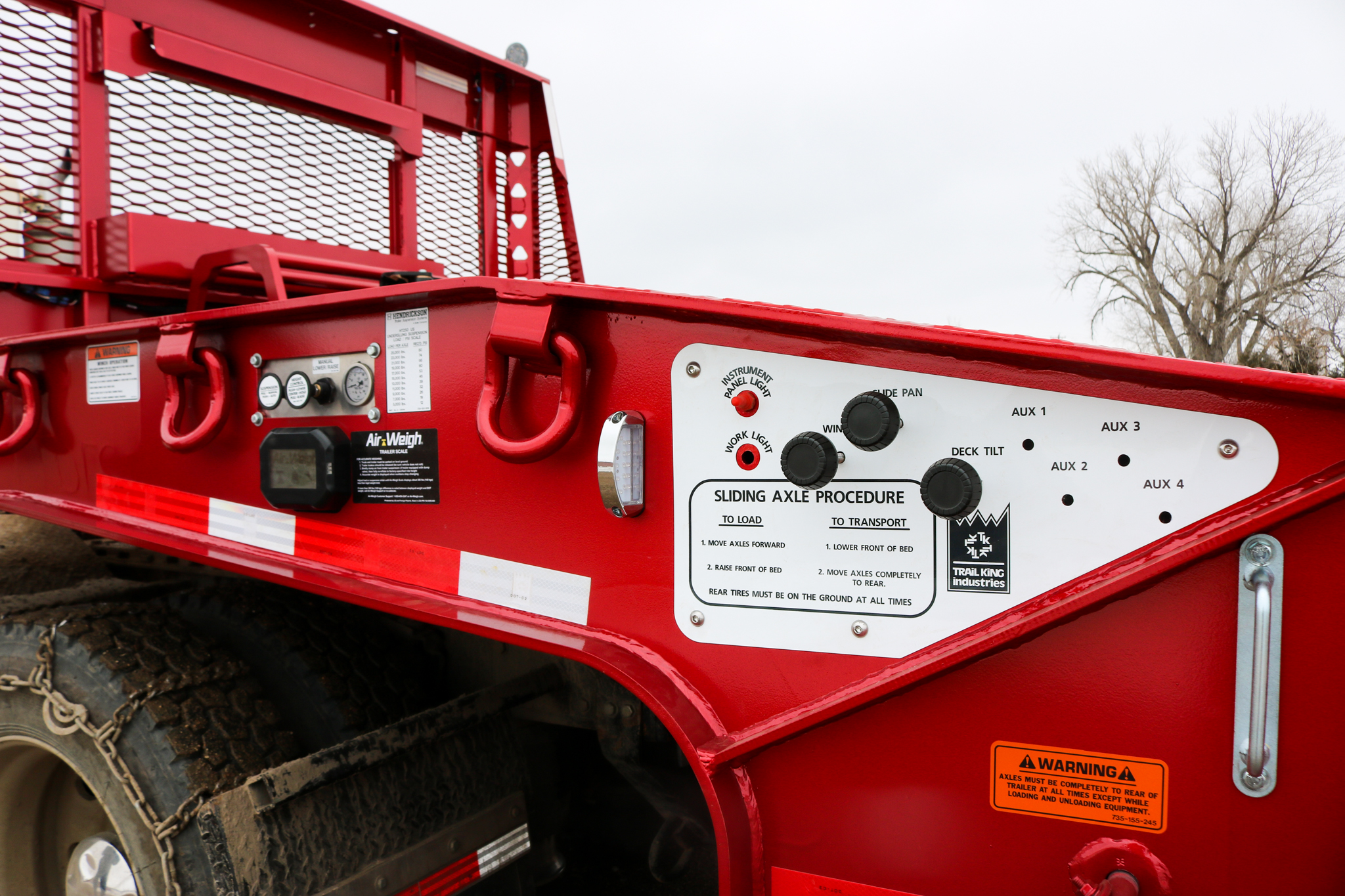 TrailKing TKSA Sliding Axle