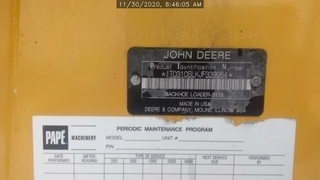 2019 John Deere 310SL