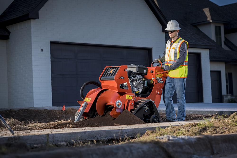 Ditch Witch C16X Walk-Behind Trencher