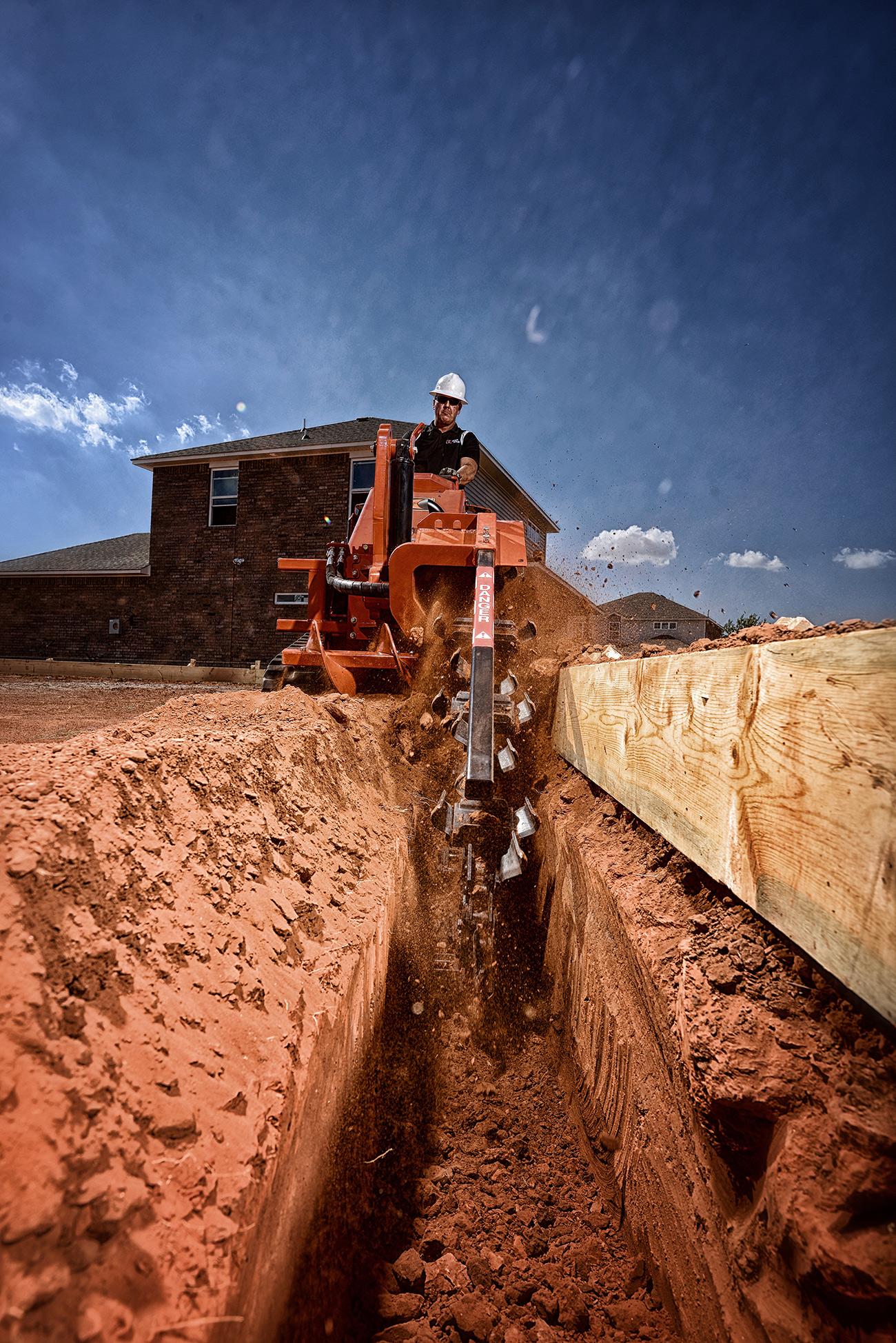 Ditch Witch ST37X Stand-On Trencher