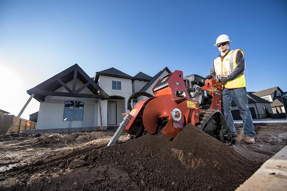 Ditch Witch C16X Walk-Behind Trencher