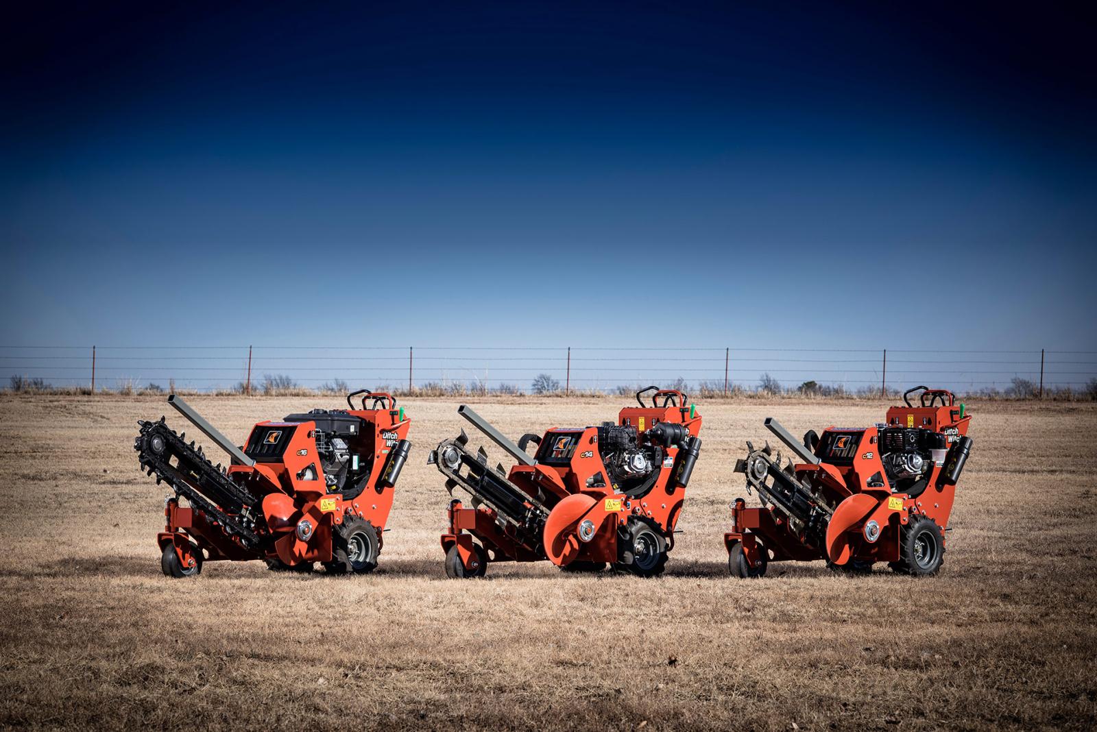 Ditch Witch C12 Walk-Behind Trencher