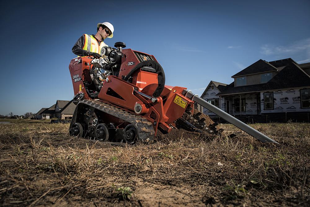 Ditch Witch C30X Walk-Behind Trencher