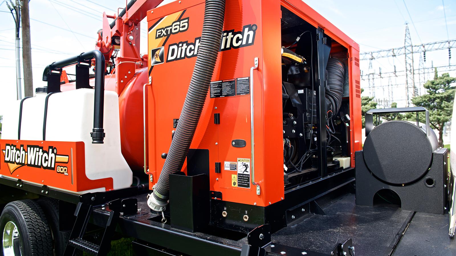 Ditch Witch FXT65 Truck Vacuum Excavator