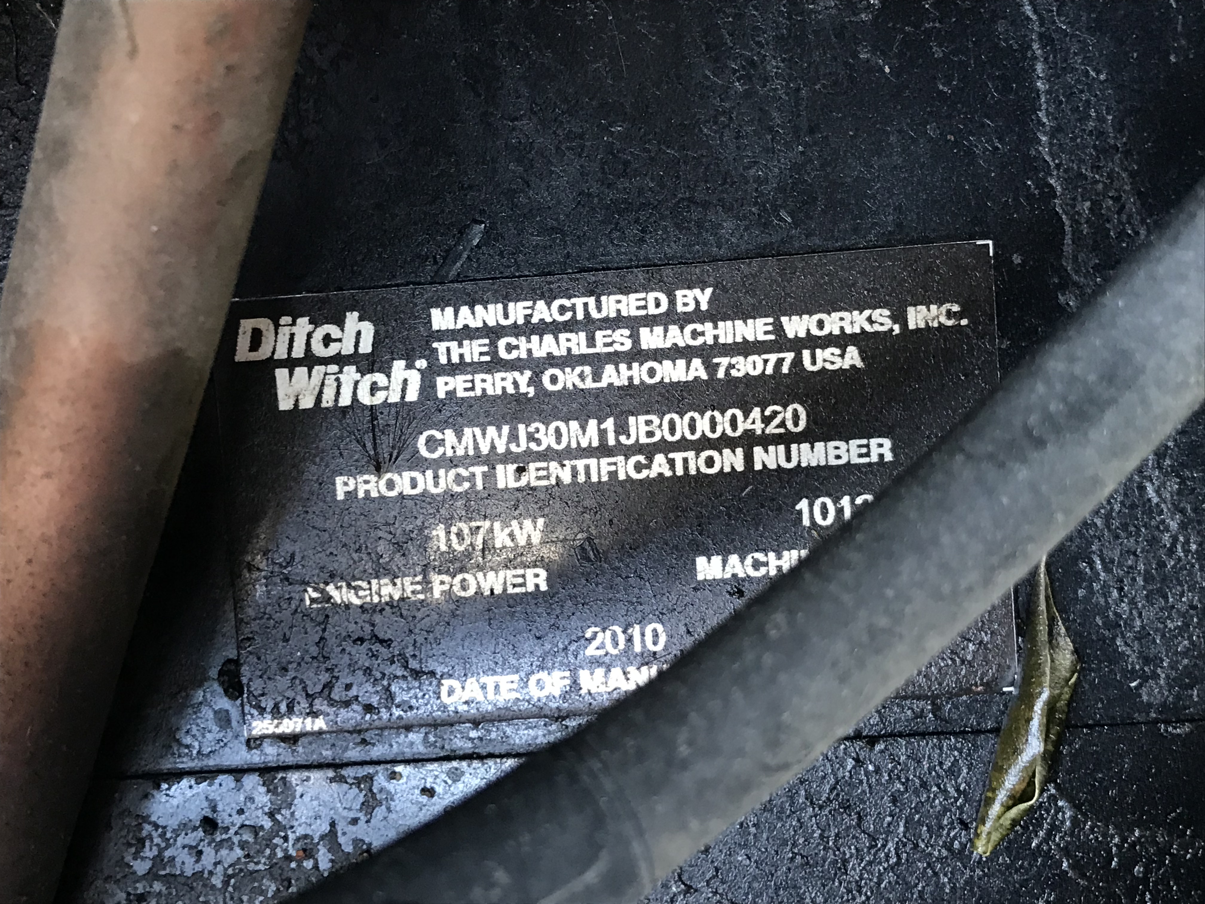 2010 Ditch Witch JT3020