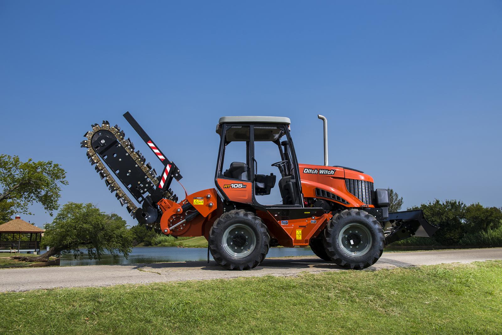 Ditch Witch RT105 Ride-On Trencher