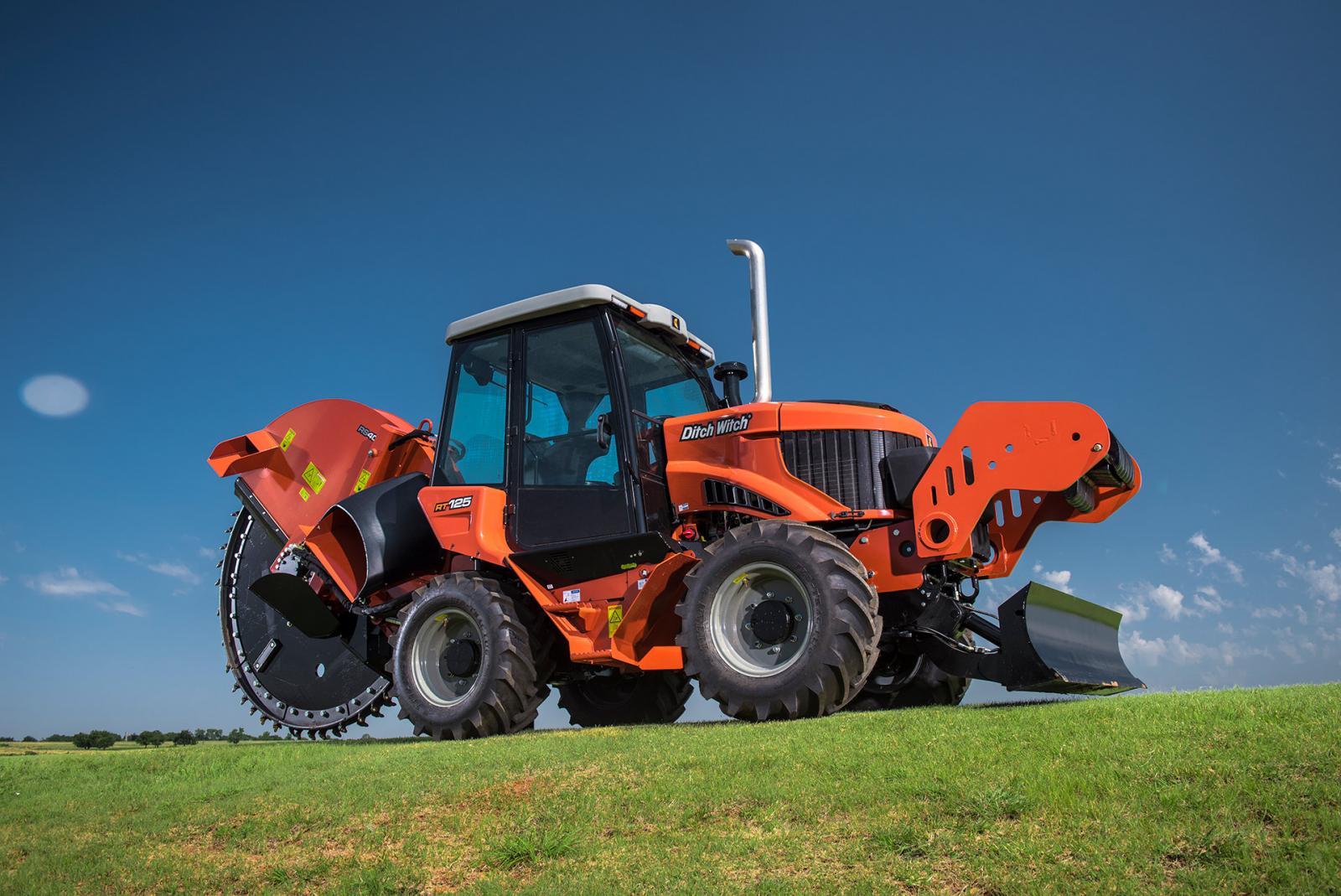 Ditch Witch RT125 RIDE-ON TRENCHER