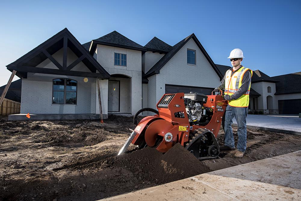 Ditch Witch C16X Walk-Behind Trencher