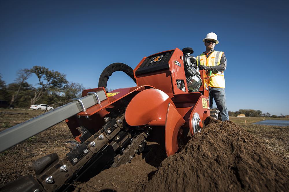 Ditch Witch C30X Walk-Behind Trencher