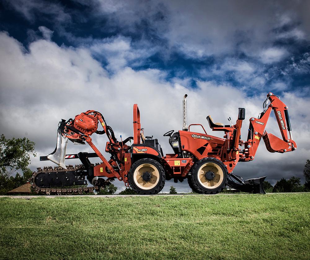 Ditch Witch RT80 Ride-On Trencher