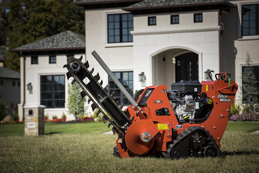 Ditch Witch C16X Walk-Behind Trencher
