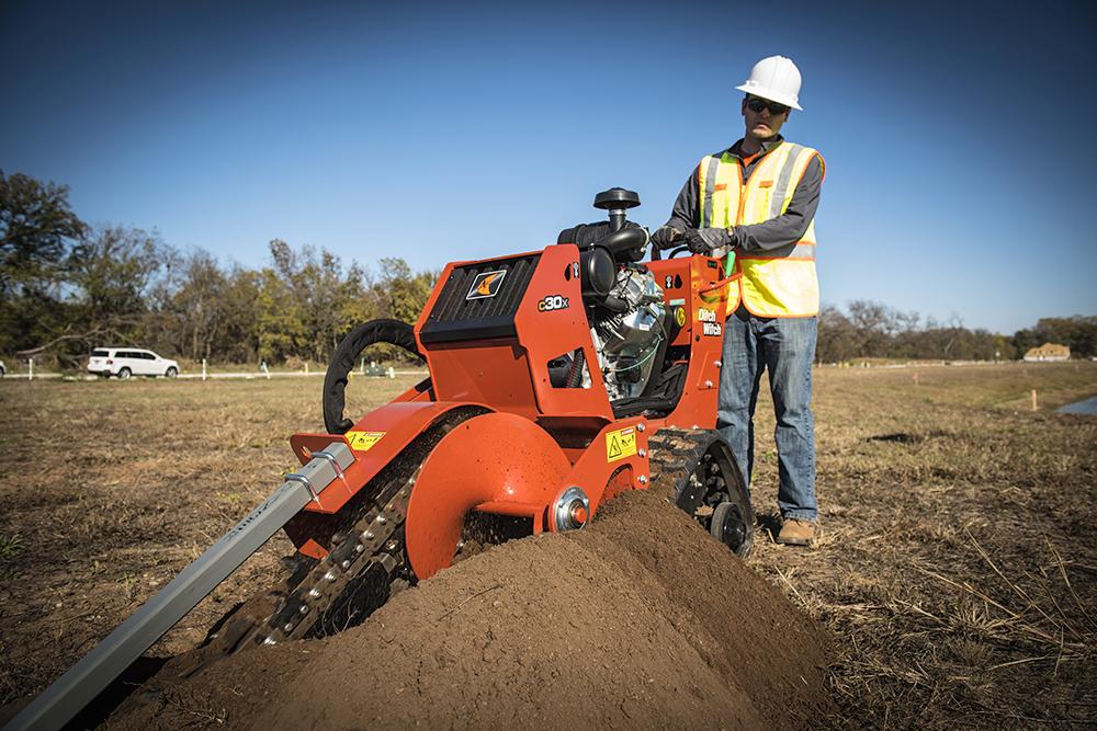 Ditch Witch C30X Walk-Behind Trencher