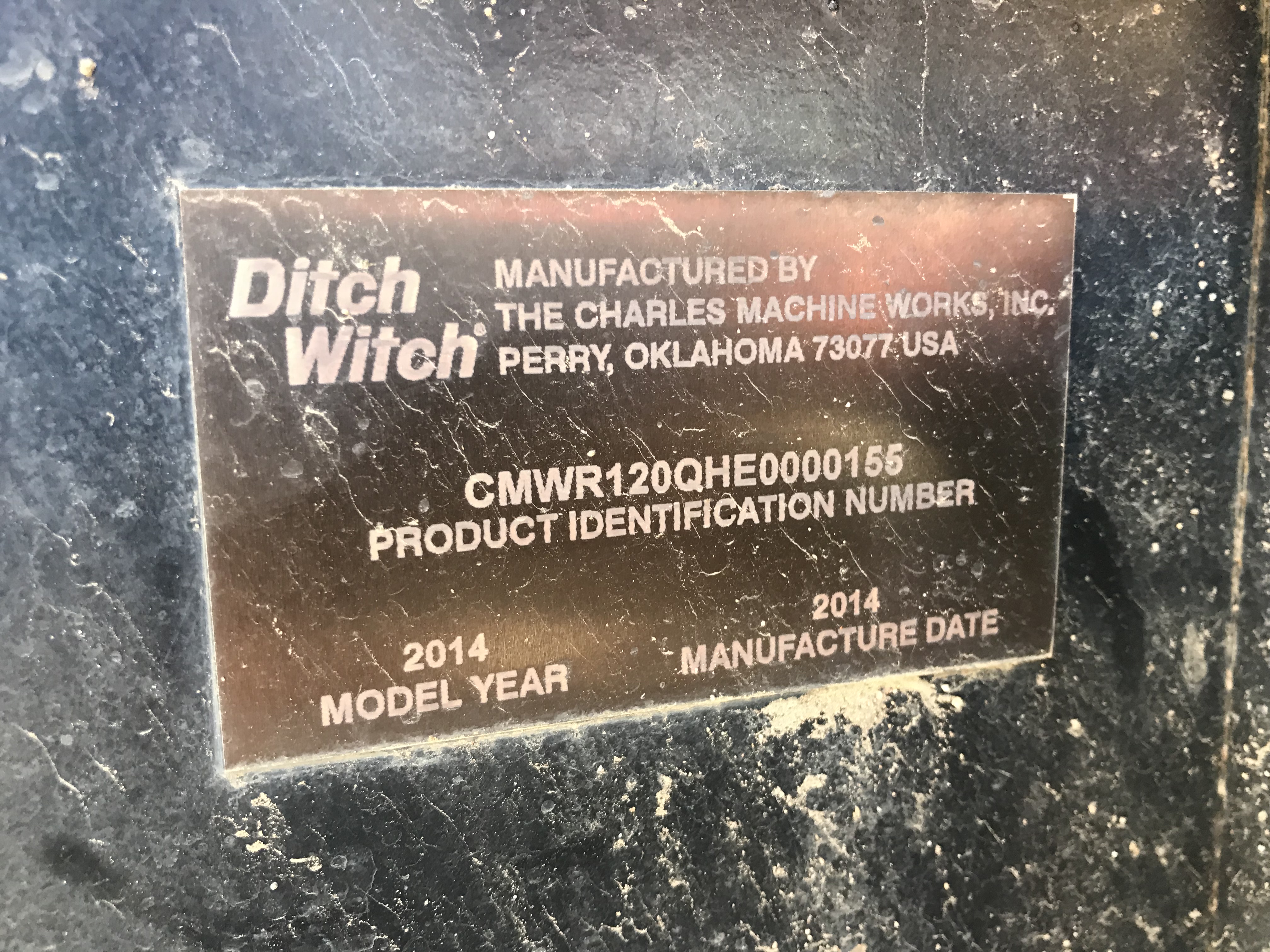 2014 Ditch Witch RT120Q