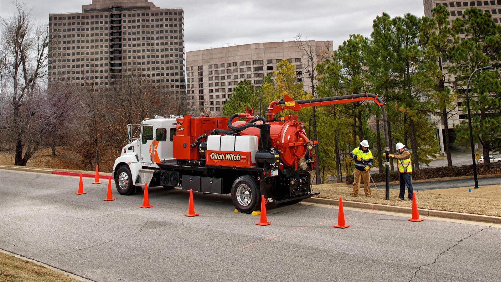 Ditch Witch FXT65 Truck Vacuum Excavator