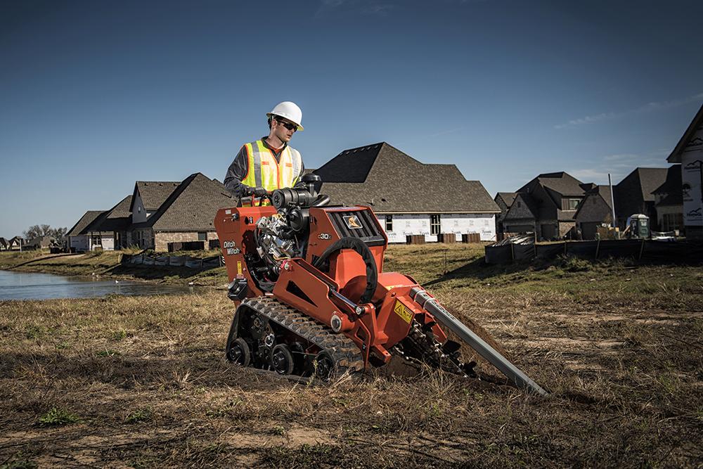 Ditch Witch C30X Walk-Behind Trencher