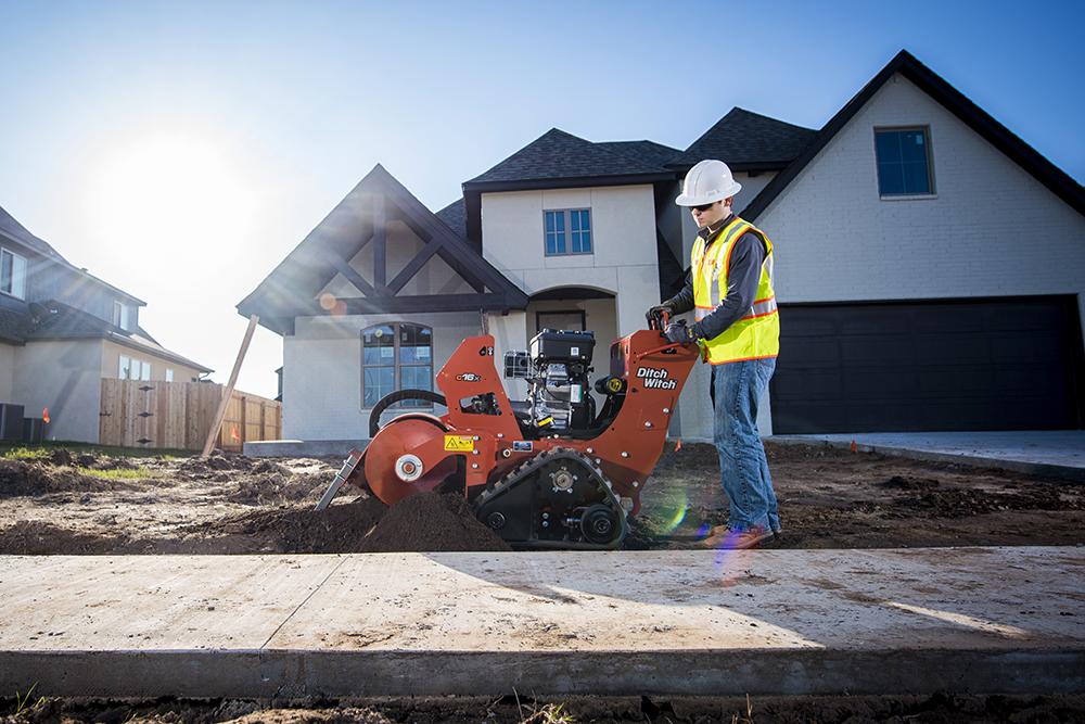 Ditch Witch C16X Walk-Behind Trencher