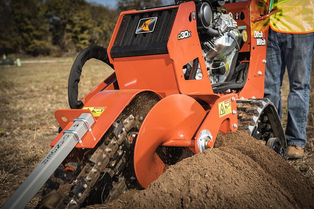 Ditch Witch C30X Walk-Behind Trencher