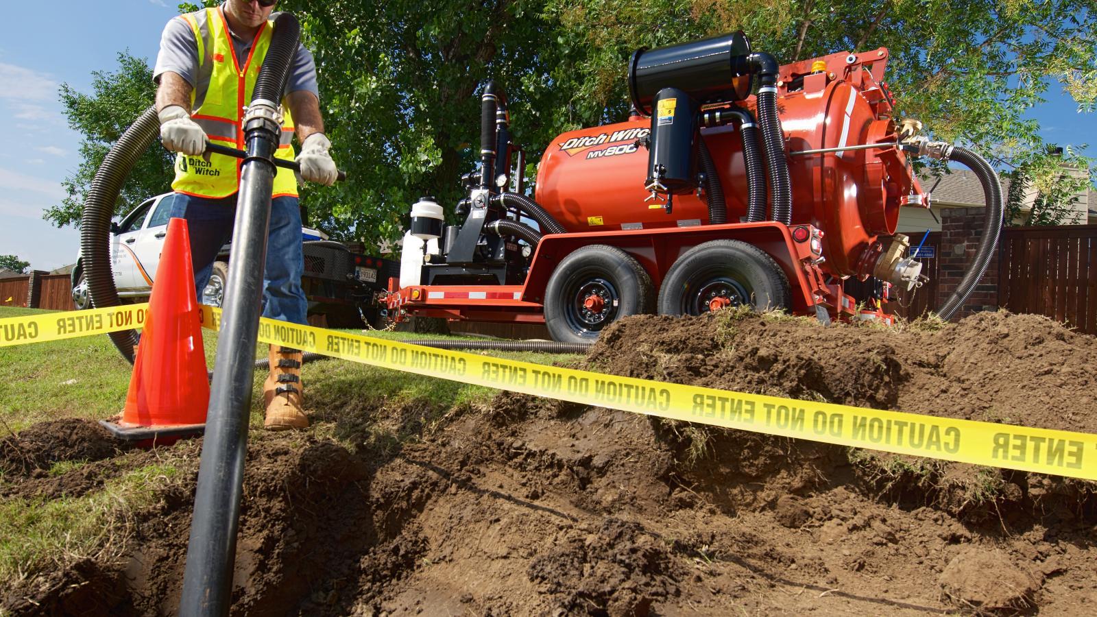 Ditch Witch MV800 Mud Vacuum