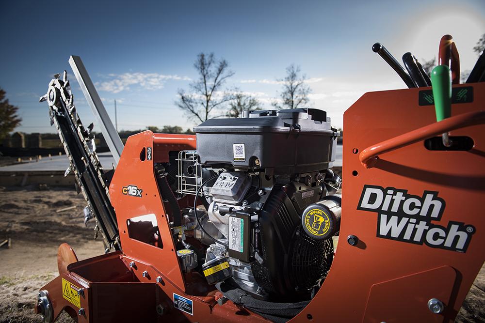 Ditch Witch C16X Walk-Behind Trencher