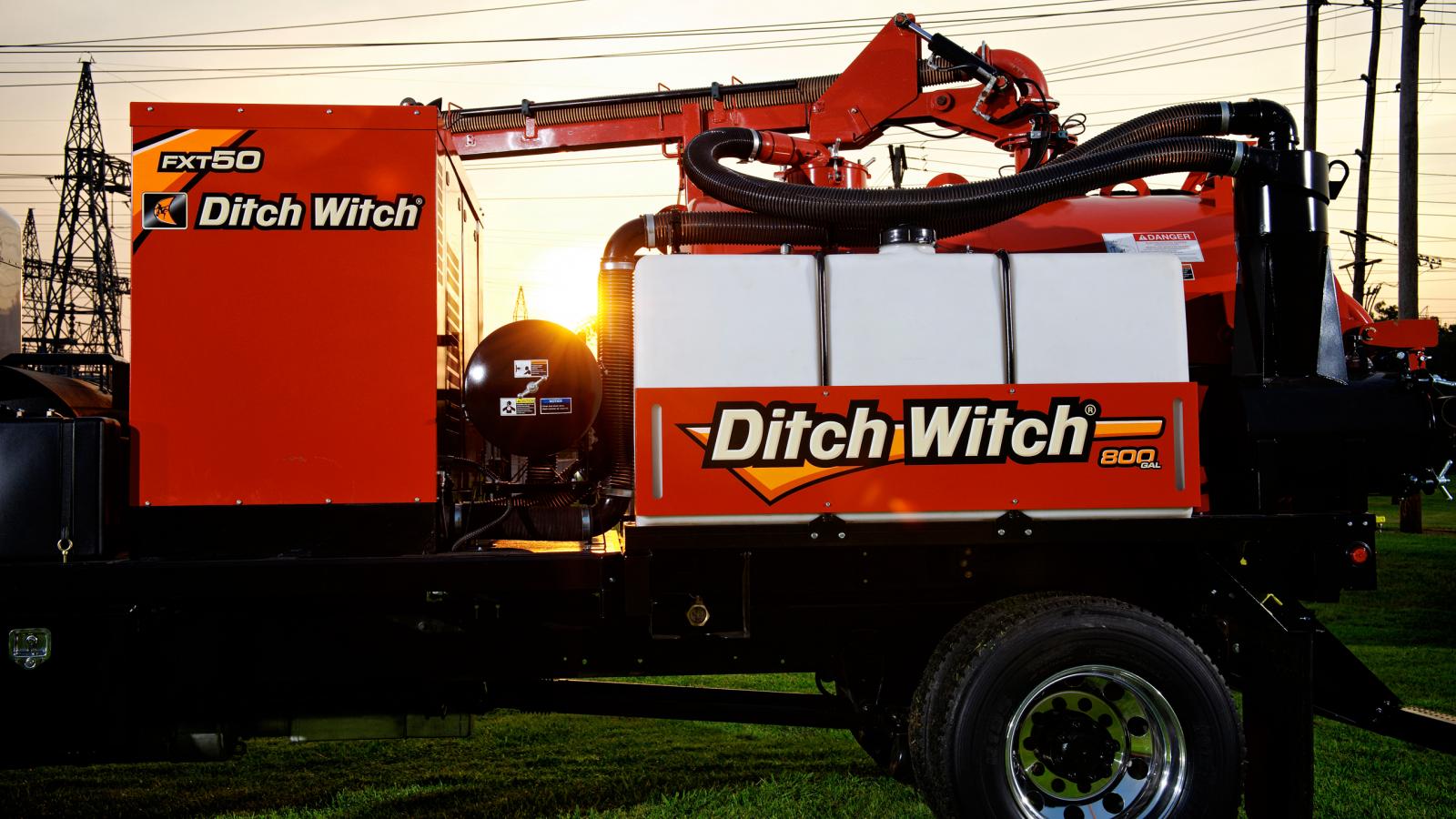Ditch Witch FXT50 Truck Vacuum Excavator