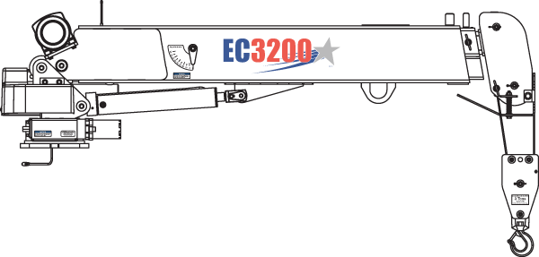 Stellar Industries EC3200 Series Cranes