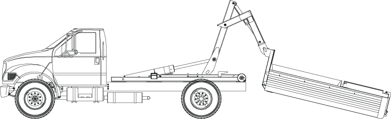 Stellar Industries 20,000 Shuttle Hooklift