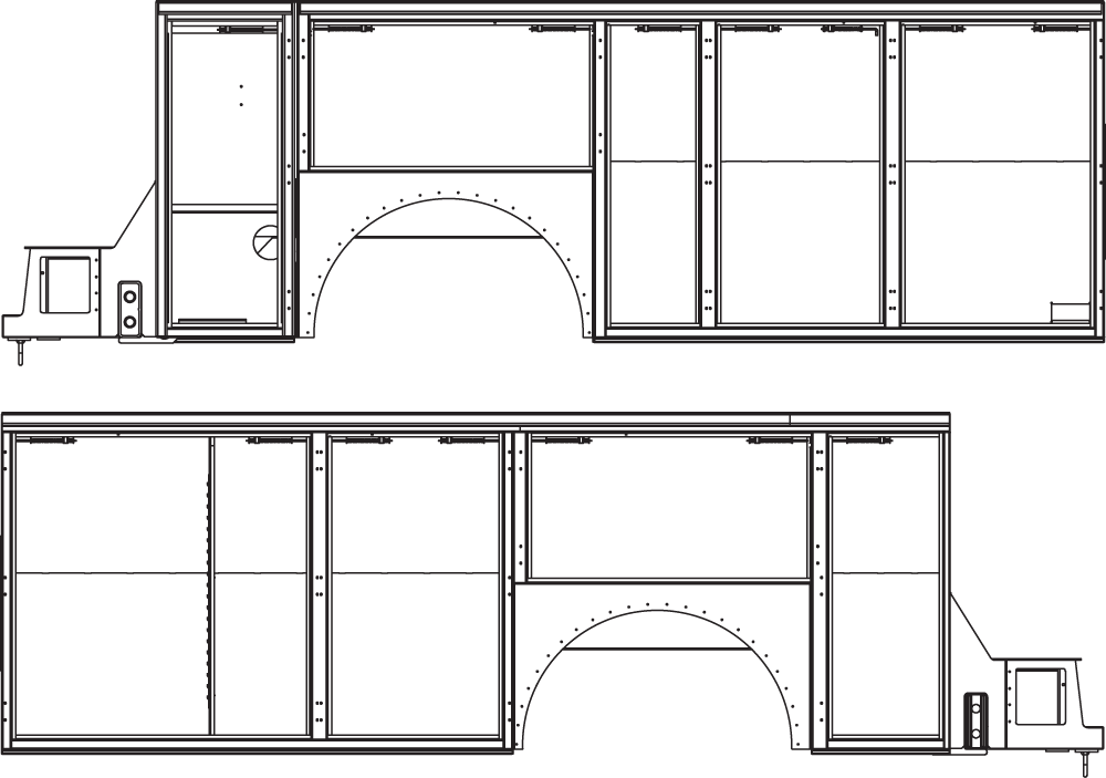 Stellar Industries TMAX 2-14 Aluminum Service Body