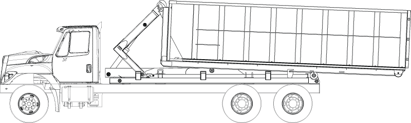 Stellar Industries 34,000 Shuttle Hooklift