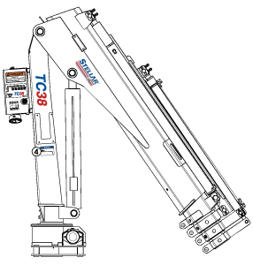 Stellar Industries TC38 Series Cranes
