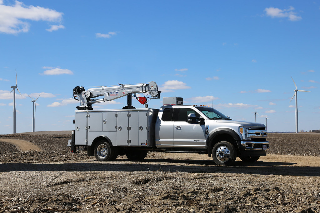 Stellar Industries TMAX 2-14 Aluminum Low Cab Forward Service Body