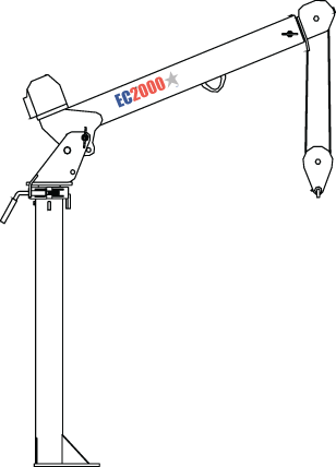 Stellar Industries EC2000 Series Crane