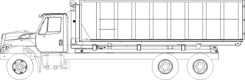 Stellar Industries 40,000 Shuttle Hooklift