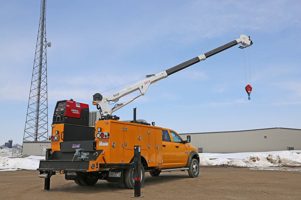 Stellar Industries TMAX 2-14 Aluminum Low Cab Forward Service Body