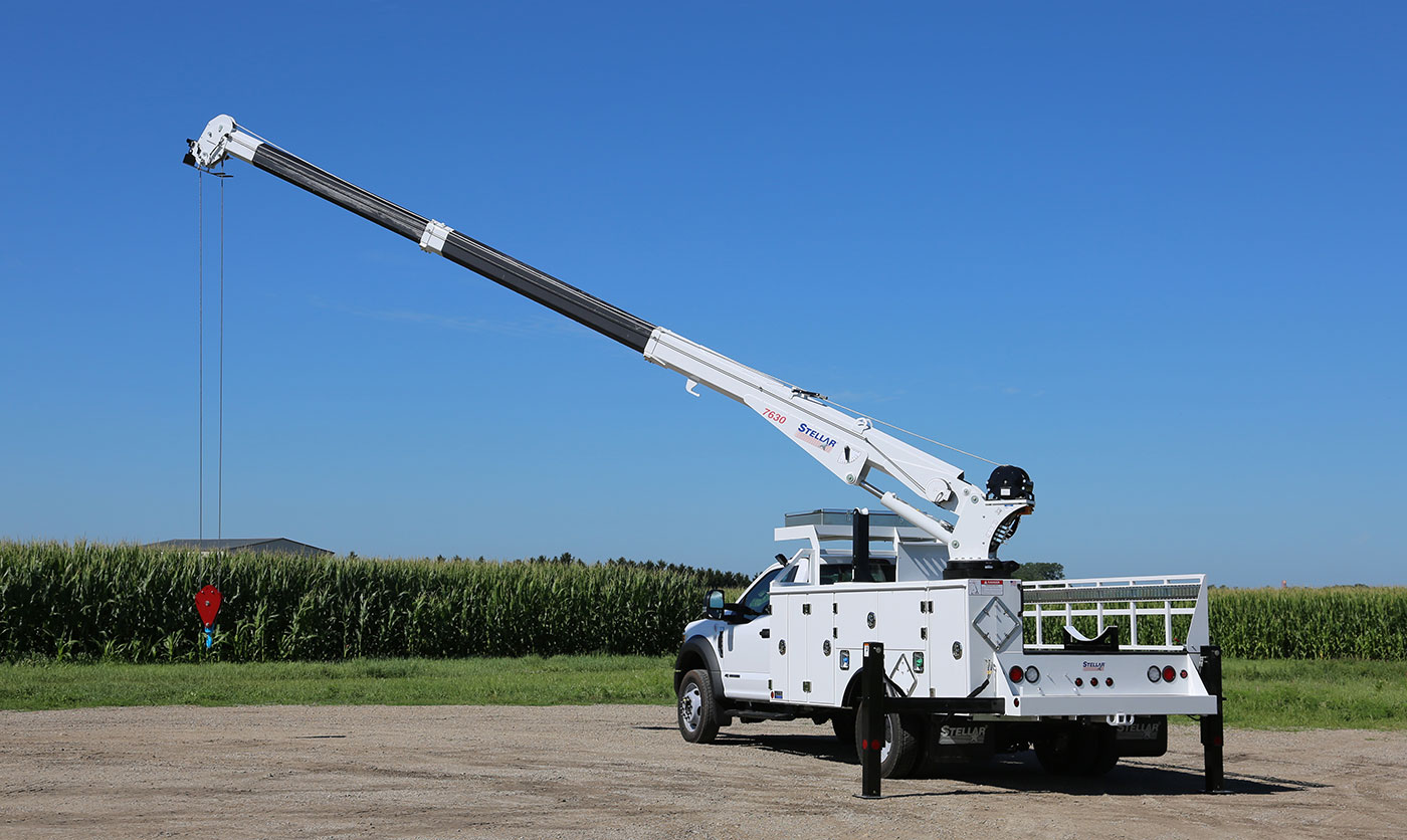 Stellar Industries 7630 Telescopic Service Cranes