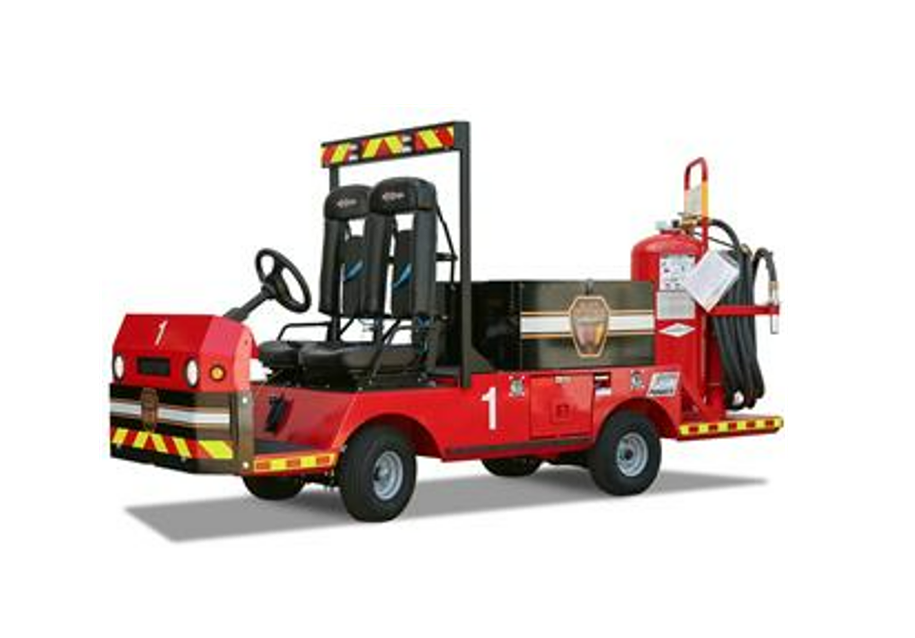 Taylor-Dunn Bigfoot fire truck