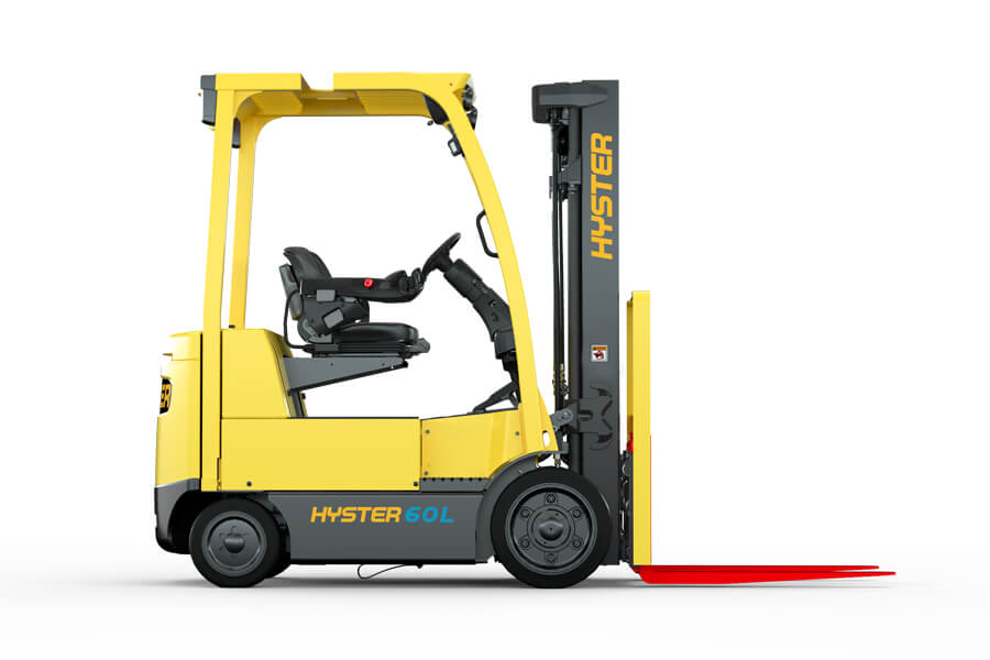 Hyster® Sit Down Electric Forklift With Integrated Lithium-Ion Technology