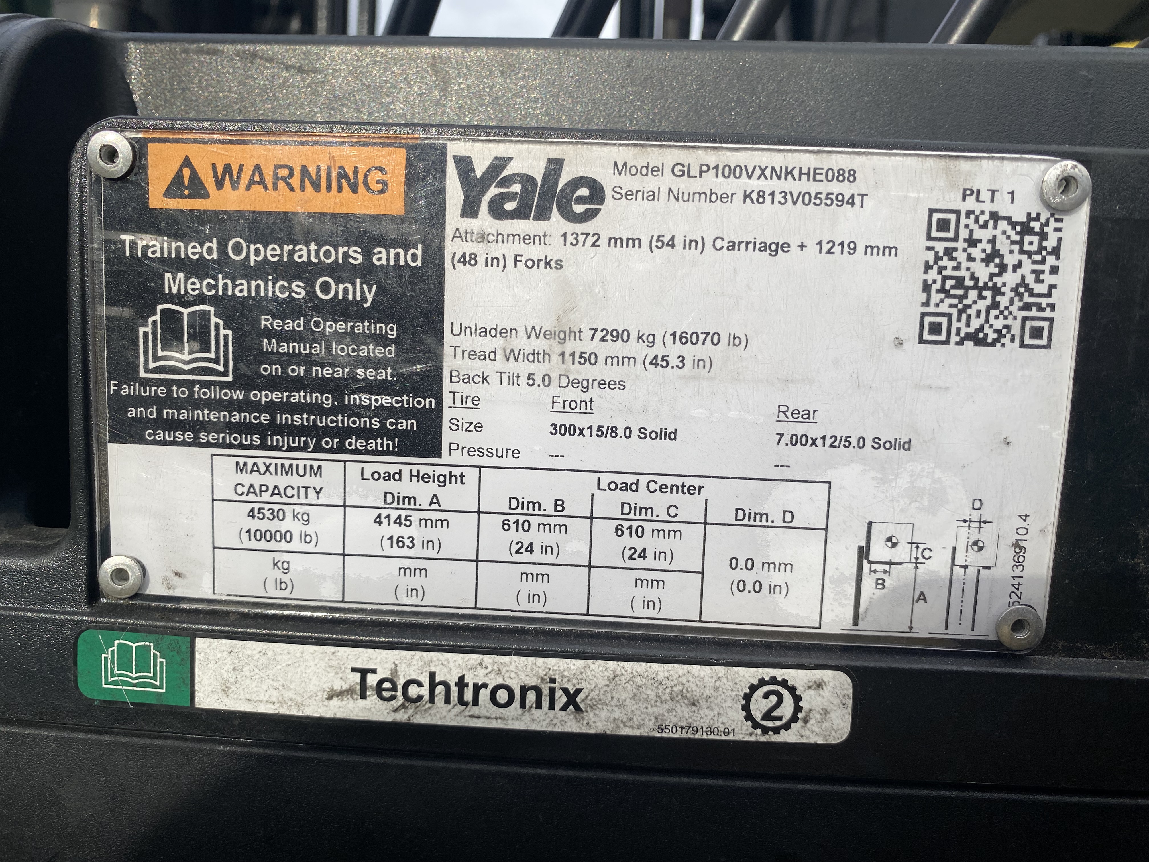 2019 Yale GLP100